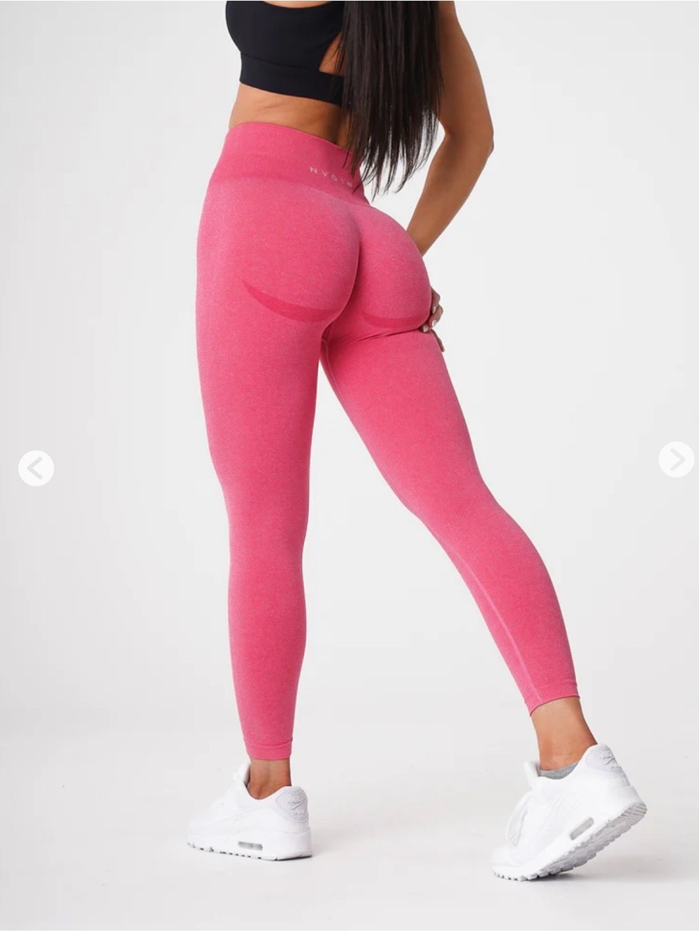 NVGTN Hot Pink Curve Seamless Leggings NWOT - Picture 5 of 6